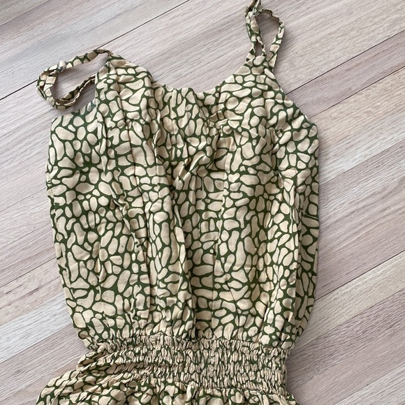 Baju Bali Yellow and Green Jumpsuit - Picture 2 of 4